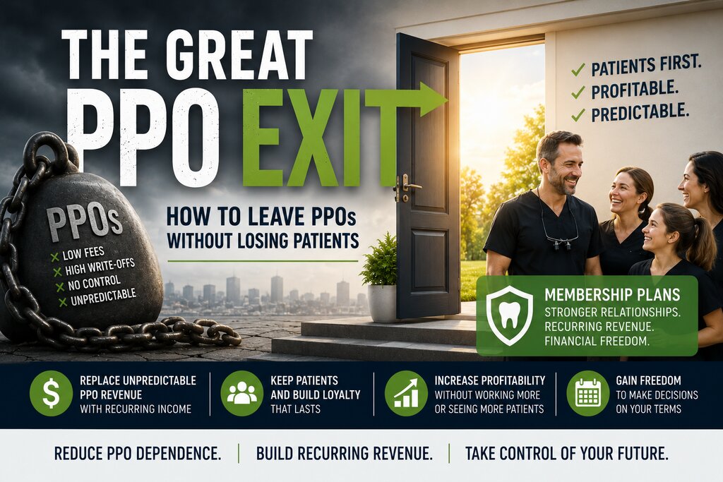 The Great PPO Exit: How to Leave PPOs Without Losing Patients