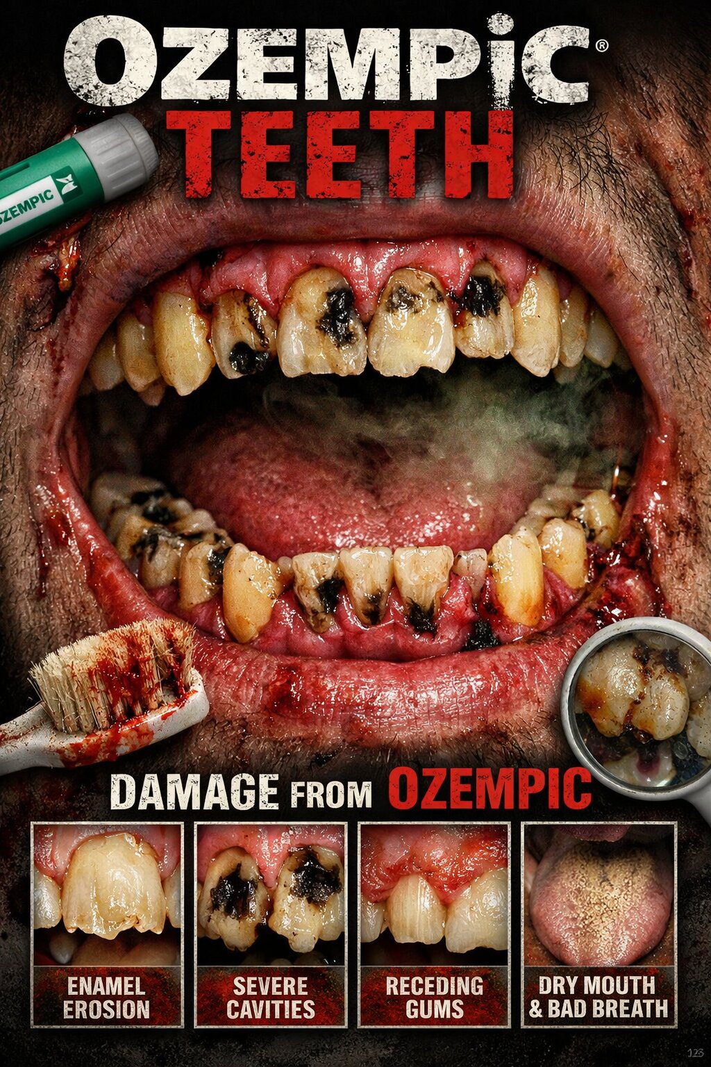 Ozempic Teeth: How This Popular Medication is Silently Destroying Your Smile and What You Can Do About It!