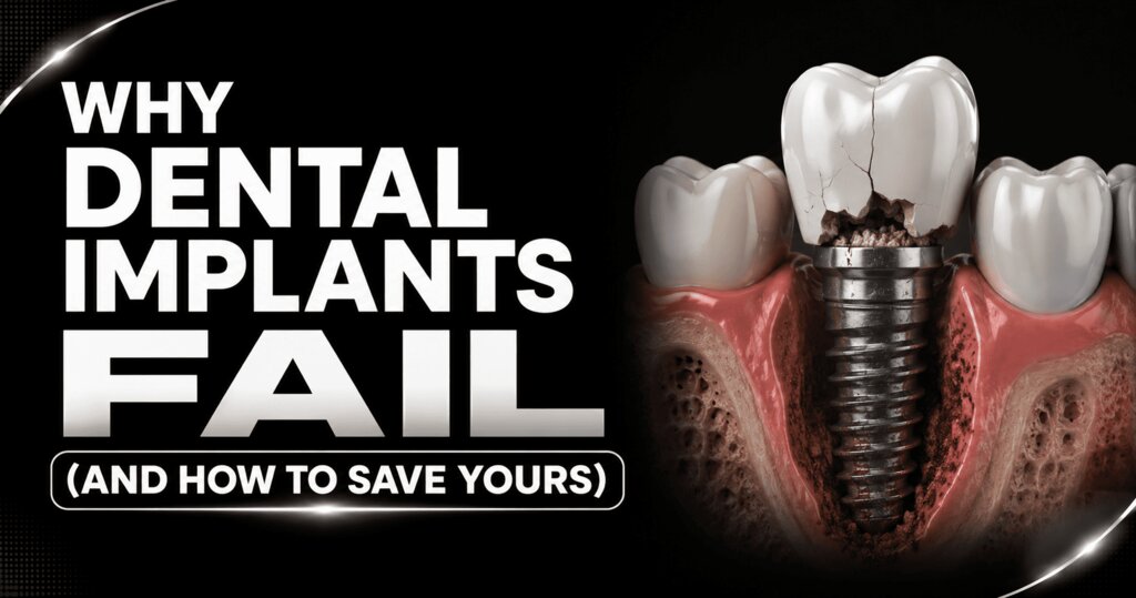 Why Do Dental Implants Fail? Causes, Warning Signs, and How to Prevent It