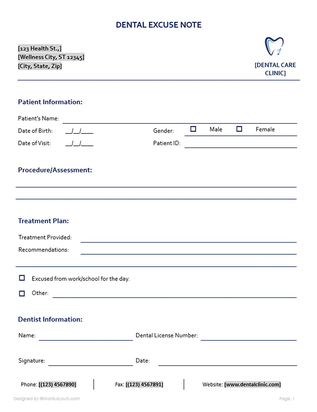 Dental Excuse Notes: Legal, Professional, and Practical Considerations