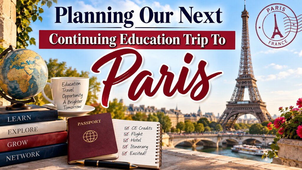 Planning Our Next Continuing Education Trip To Paris