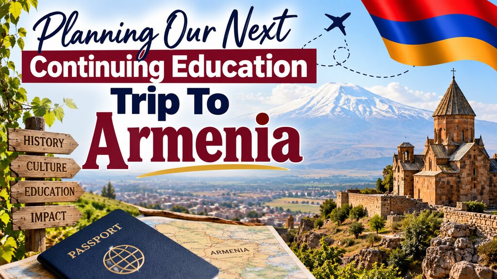 Planning Our Next Continuing Education Trip To Armenia