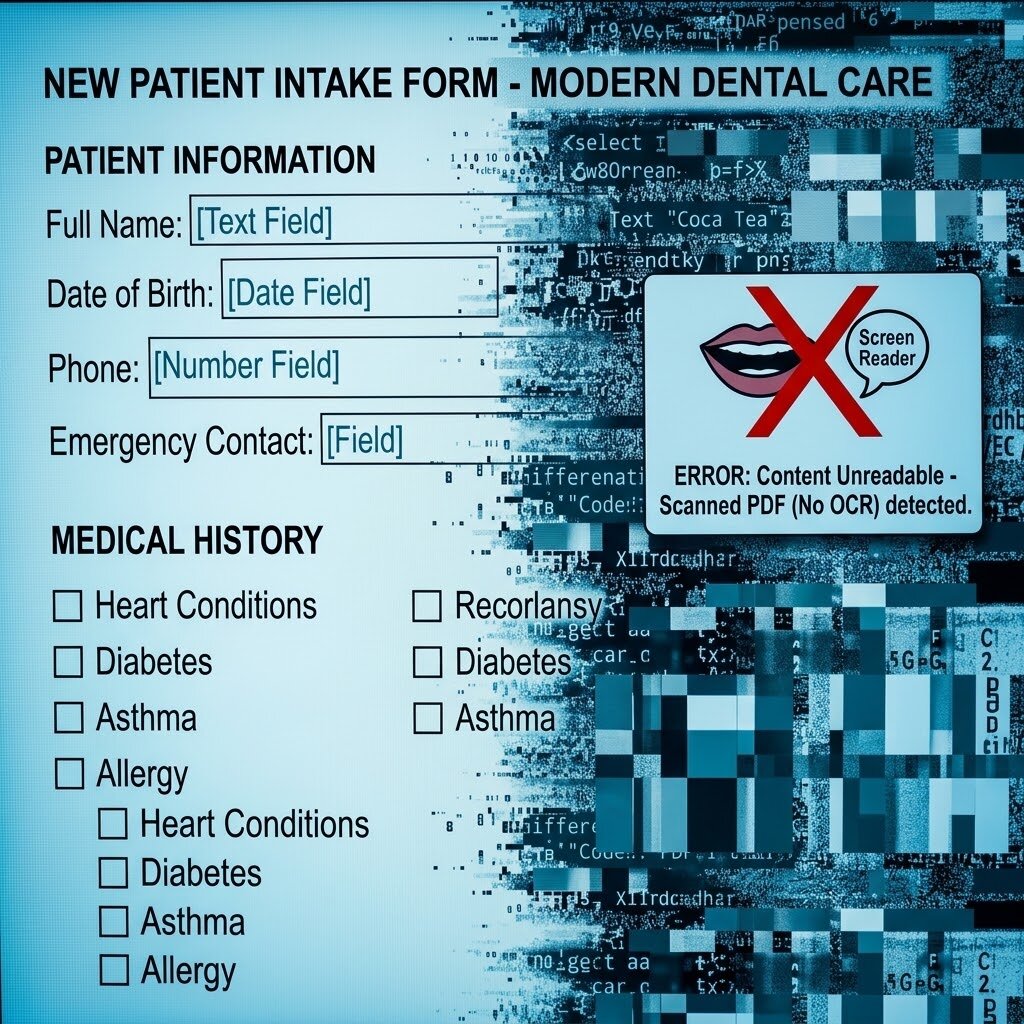 The accessibility problem hiding in your patient forms