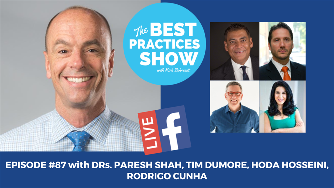 Episode #87 - Superdentists: Dead or Alive??? with Team Winnepeg Progressive Dental Club - Dr. Paresh Shah, Dr. Tim Dumore, Dr. Hoda Hosseini, Dr. Rodrigo Cuhna